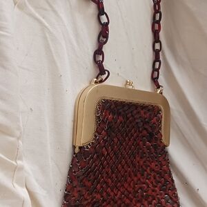 Whiting & Davis Mesh Shoulder Bag